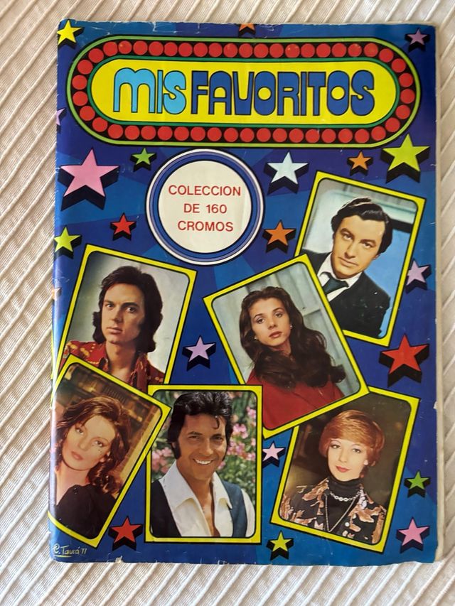 Álbum Cromos Mis Favoritos Años 70