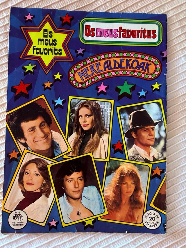 Álbum Cromos Mis Favoritos Años 70