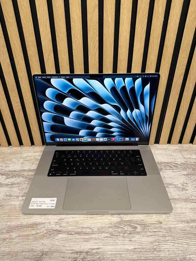MacBook Pro 16" 2021 M1 MAX 32gb 1tb SSD