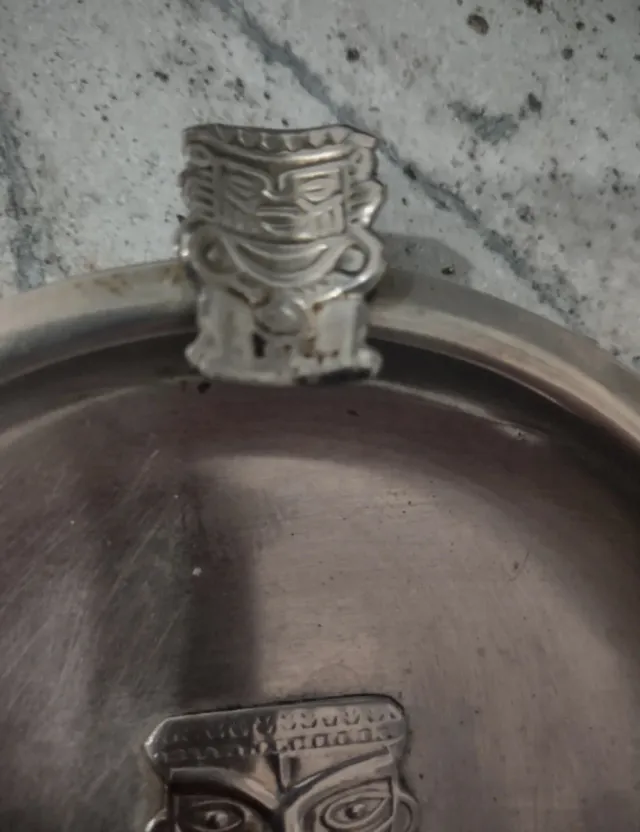 Cenicero Vintage de metal