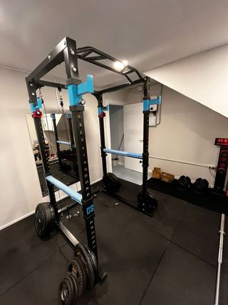 Jaula de potencia para gimnasio en casa