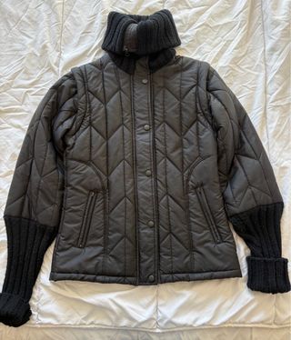 Cazadora Ichi negra acolchada