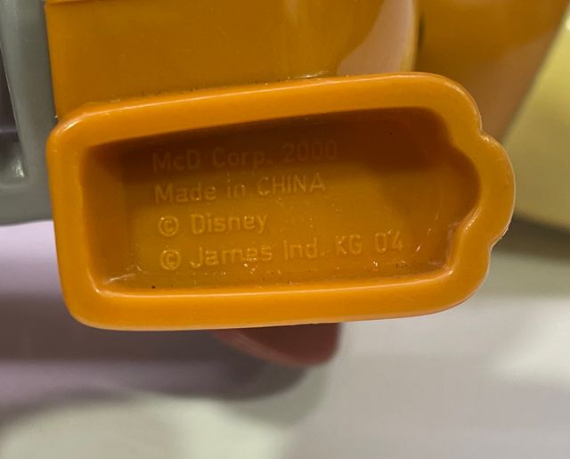 Toy Story  McDonald’s Happy Meal 2000