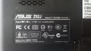 Portátil ASUS Z92J 15,4 100GB 2GB RAM
