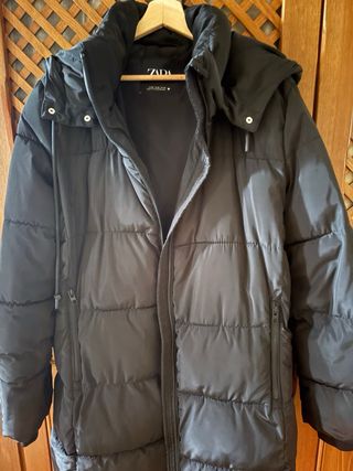 Plumas ZARA Negro Talla M