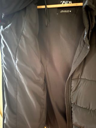 Plumas ZARA Negro Talla M