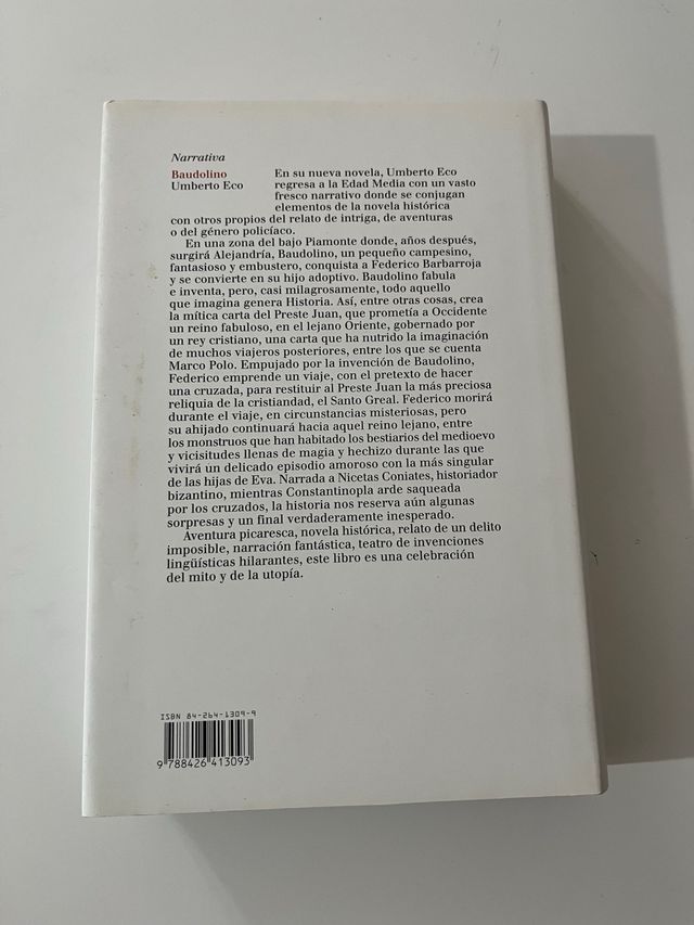 Baudolino (Spanish Edition)