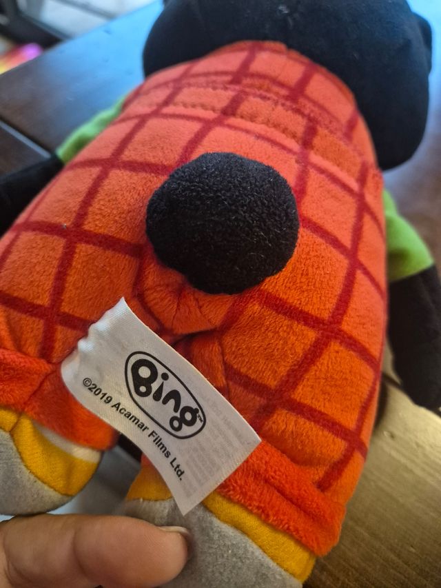 Lote Bing: Peluche, Libro Figuras y memory!