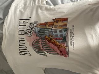 Camiseta Springfield Blanca Talla S