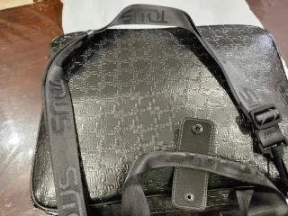 Maletín Tous metalizado gris/plata