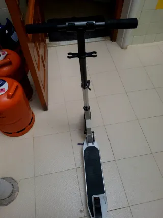 Patinete plegable gris
