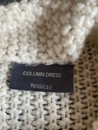 Vestido punto Yessica crudo talla L