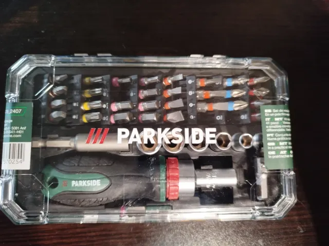 Set de destornillador tipo carraca  41 piezas