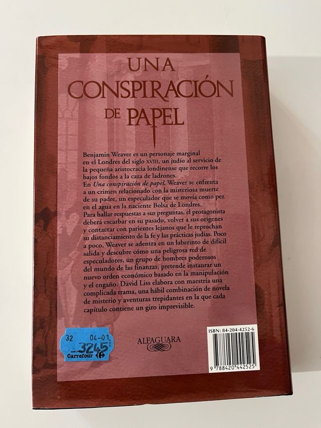 Una conspiración de papel (A Conspiracy of pape...