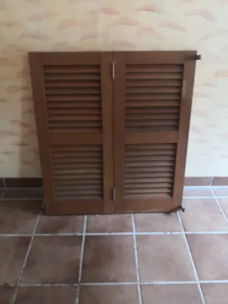 Persiana de madera