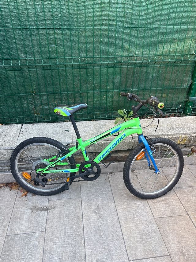 Bicicleta Megamo 26 Verde y Azul