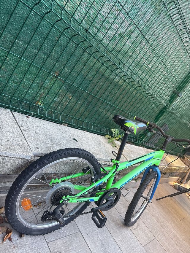 Bicicleta Megamo 26 Verde y Azul