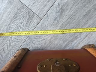 Maleta de madera antigua 