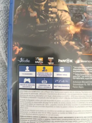 Call of Duty Black Ops 4 PS4