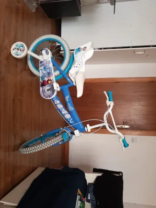 Bicicleta infantil Frozen