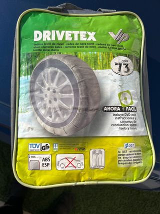 Cadenas Nieve Tela DRIVETEX Talla 73 Nuevas 