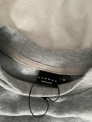 Sudadera gris M