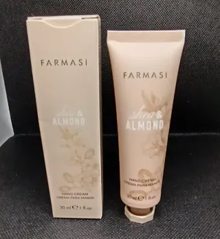 Crema de manos Farmasi Karité y Almendra 30ml