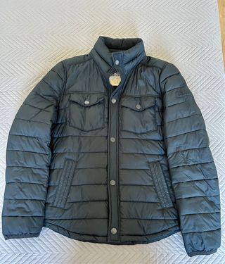 Chaqueta Hollister azul talla L