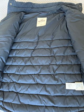 Chaqueta Hollister azul talla L