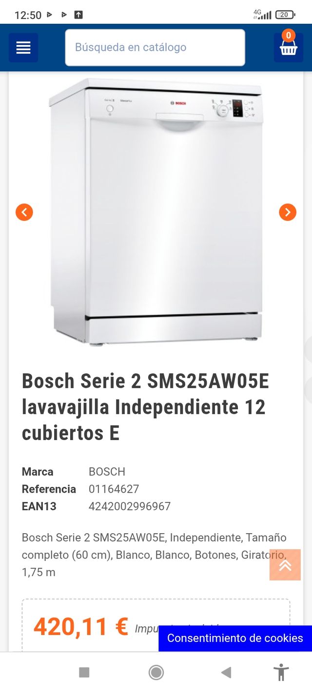 Vendo Lavavajillas Bosch.Oportunidad!!!