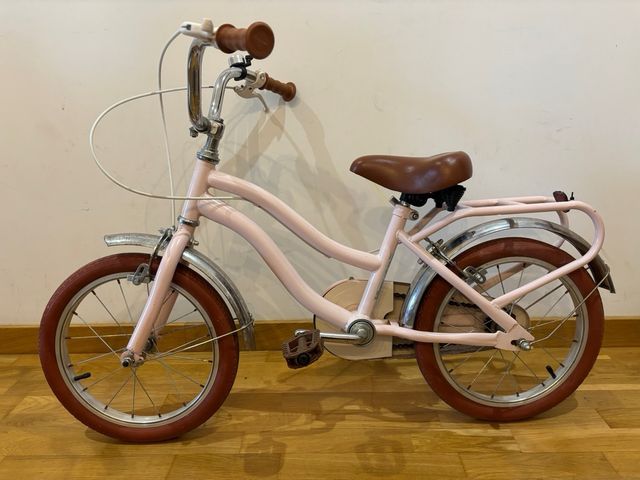 Bicicleta infantil rosa