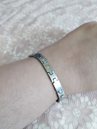 Braccialetto Acciaio e Oro