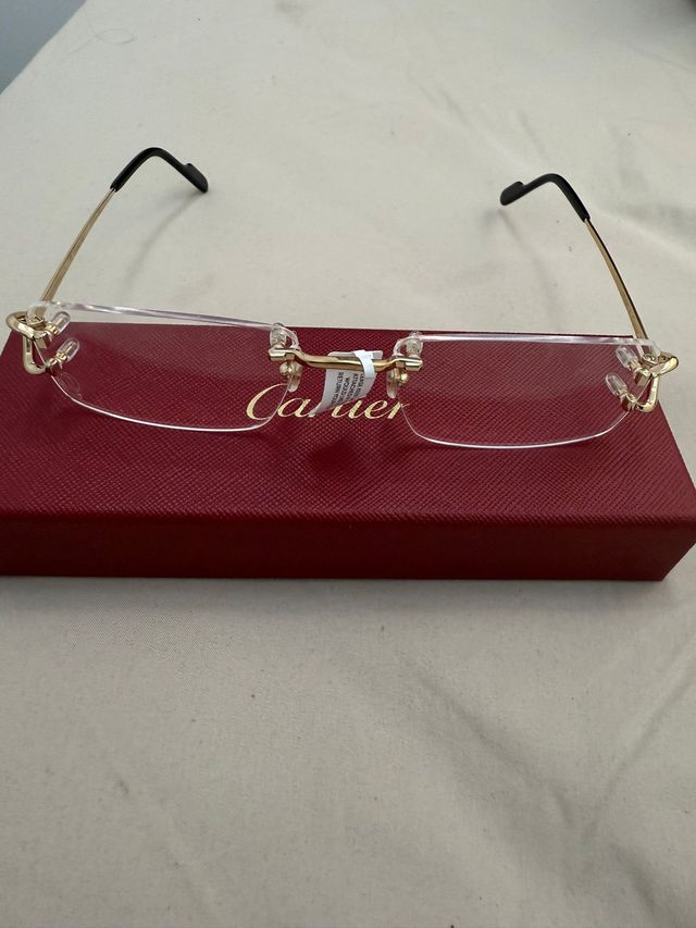 Gafas Cartier CT0344O Shiny Gold
