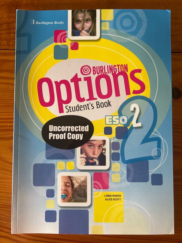 burlington options 2 eso students book 