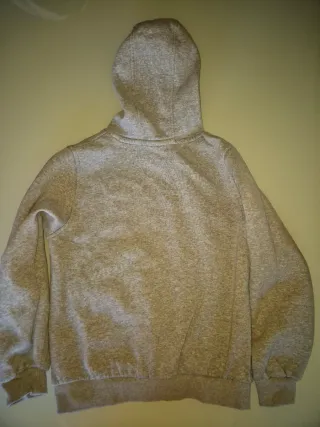 Sudadera Nike Capucha Gris Niño