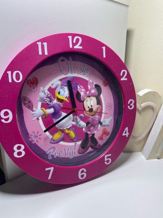 Orologio da parete Minnie e Paperina