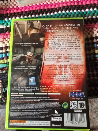 Condemned Xbox 360 PAL ESP