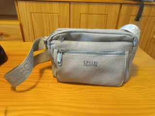 Bolso bandolera Coveri Collection beige