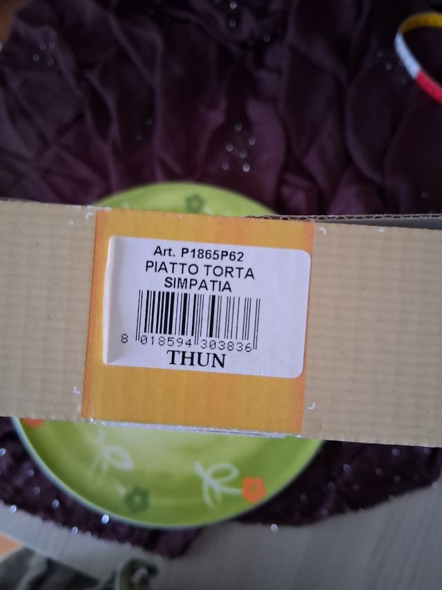 Piatto torta Thun grande