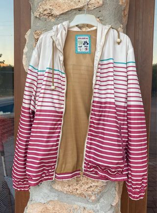 Cortavientos Pull&Bear rayas L/40