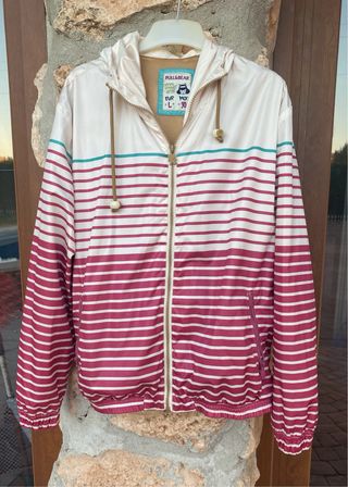 Cortavientos Pull&Bear rayas L/40