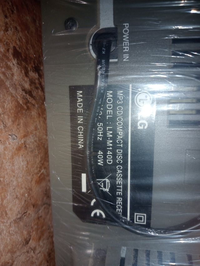 Equipo de música LG 3CD