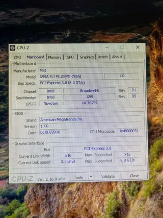 Placa Base X99 +  Intel Core i7 6800K
