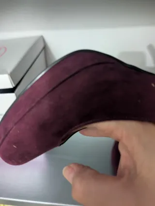 Zapatos de salón granates Deichmann