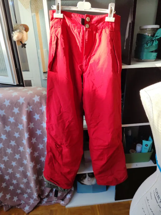Pantalón de esquí Billabong rojo T1