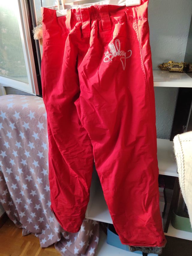 Pantalón de esquí Billabong rojo T1