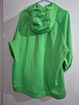 Sudadera Nike Verde Talla XL con Capucha