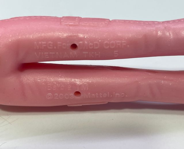 Barbie McDonald’s Happy Meal 2001 y 2003