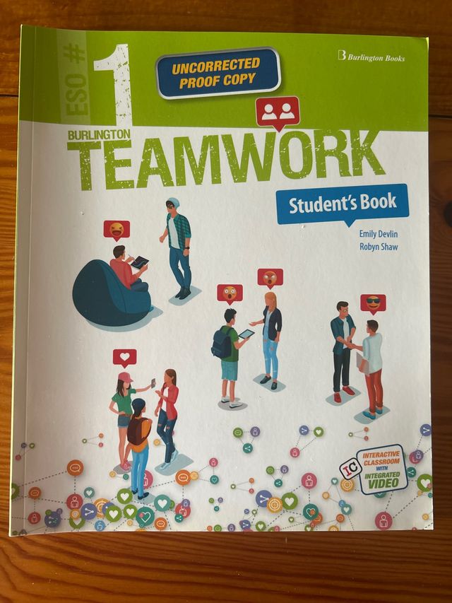 burlington teamwork 1 eso students book