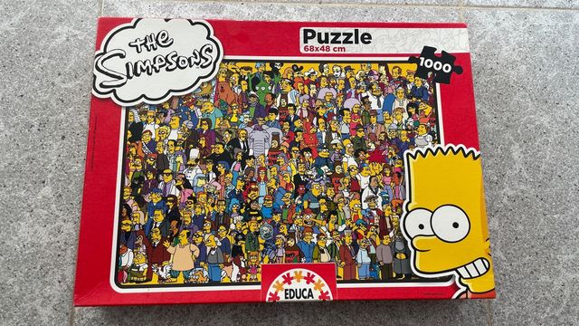 Puzzle 1000 piezas The Simpsons Educa